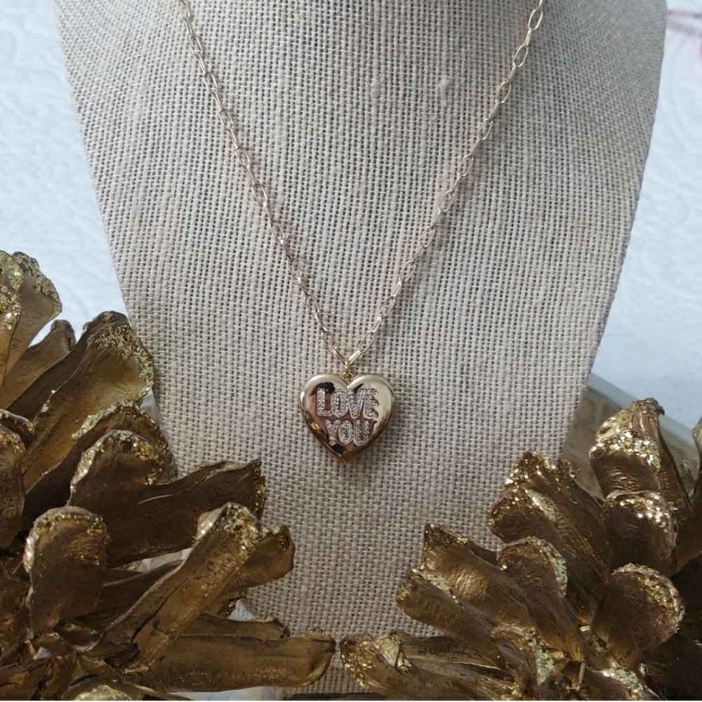NIP Frasier Sterling heart necklace.